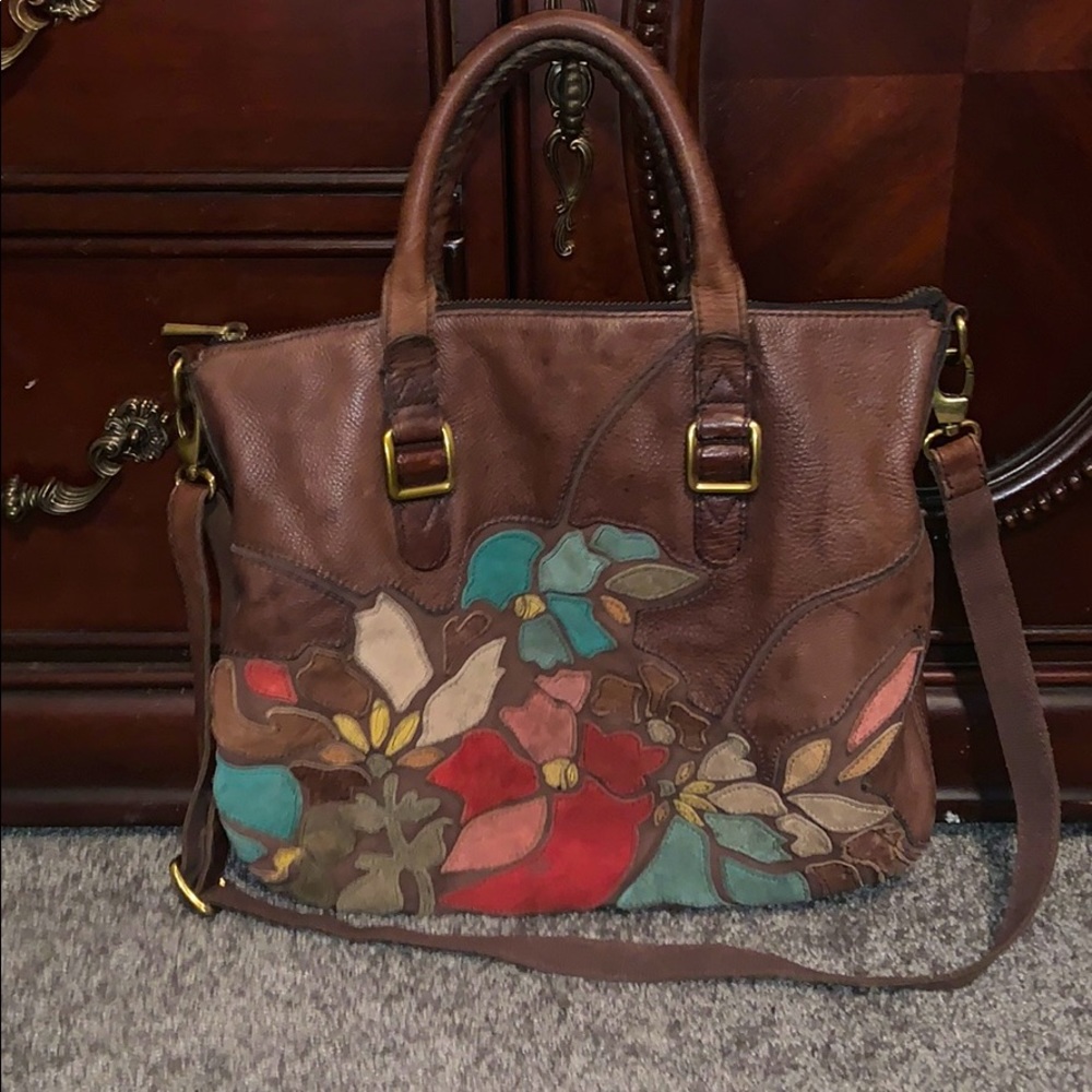 *RARE* FOSSIL Desi Crossbody Bag